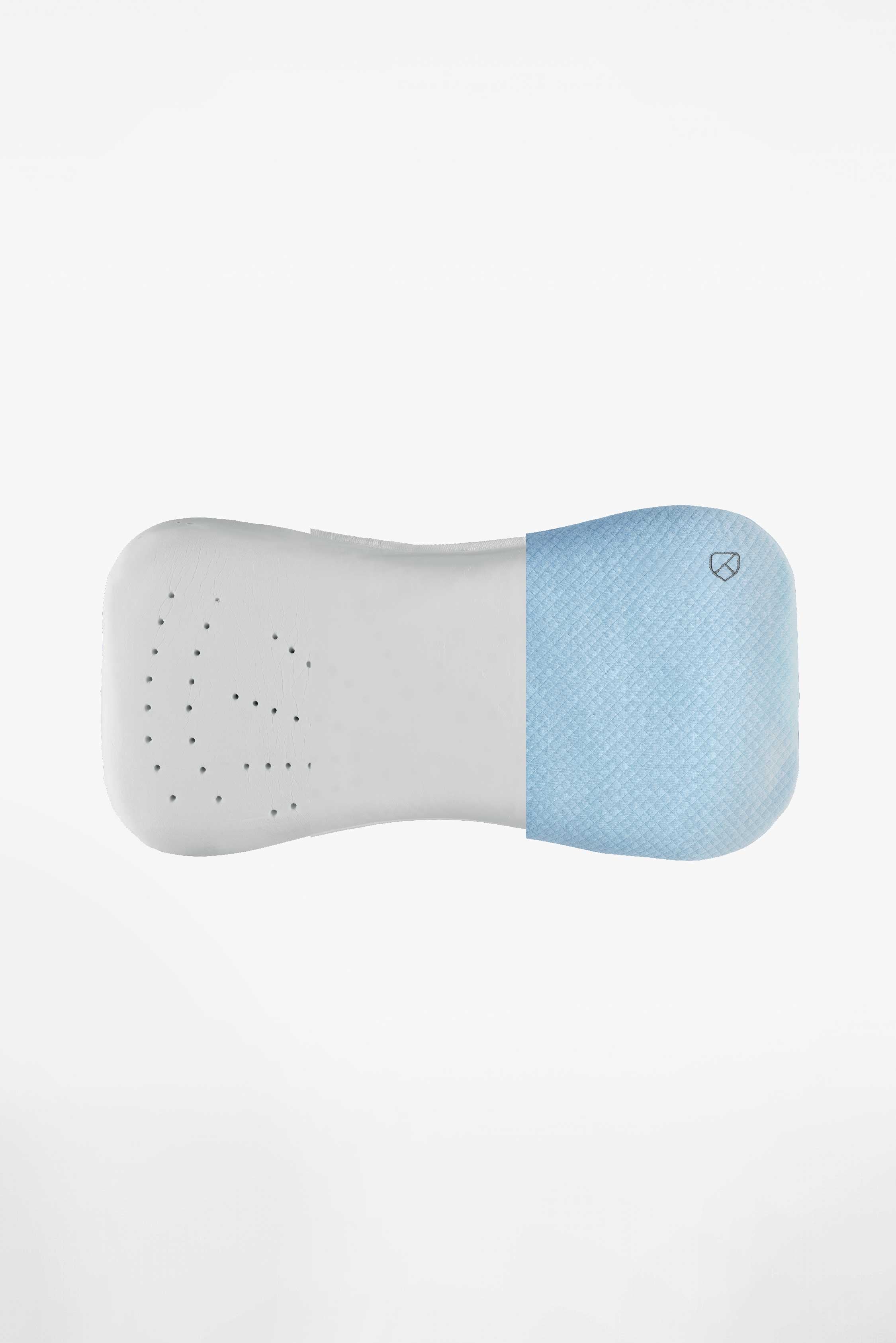 PERFECT HEAD MAXI Pillow for Plagiocephaly - Light Blue - Image 3
