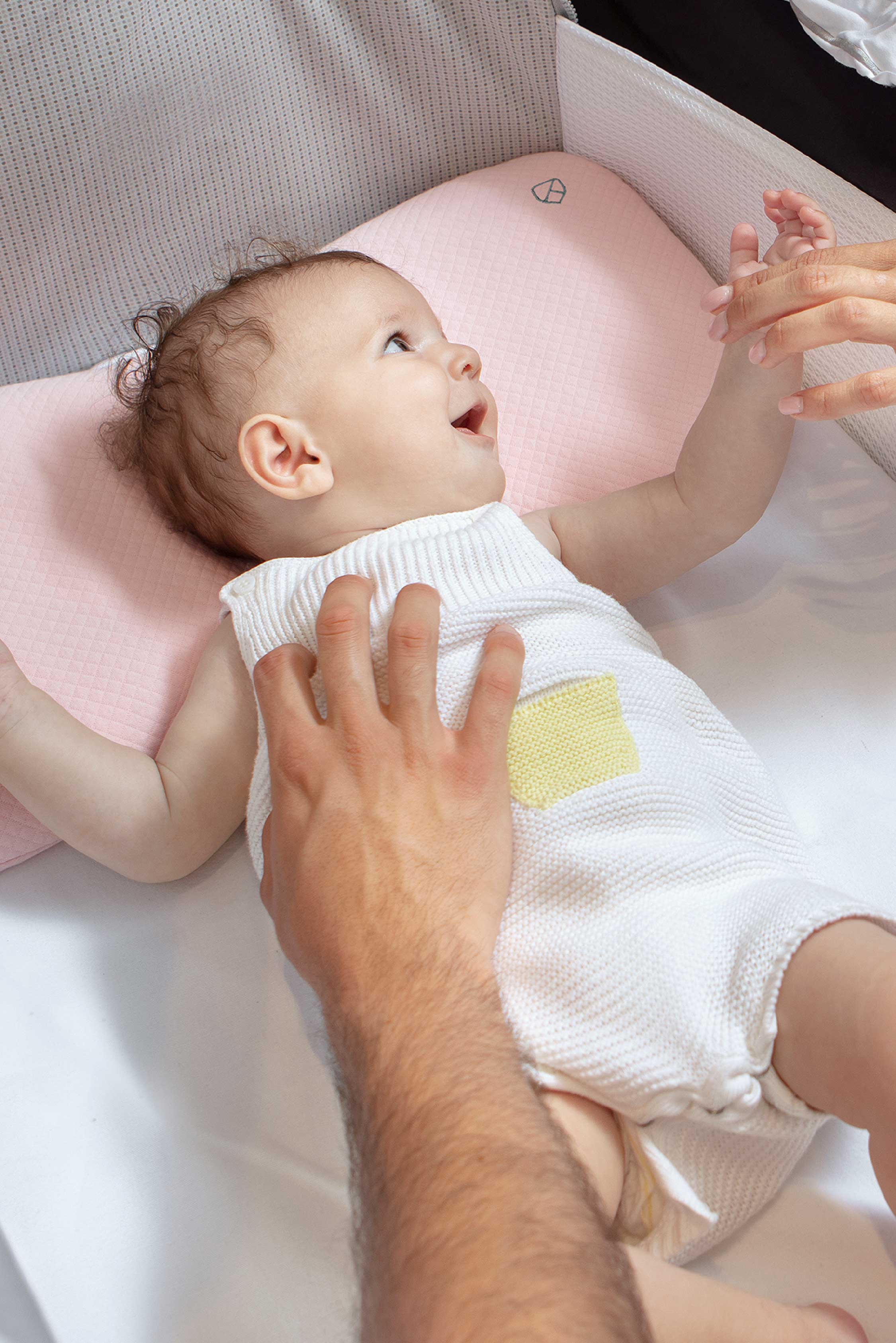 PERFECT HEAD MAXI Pillow for Plagiocephaly - Pink - Image 4